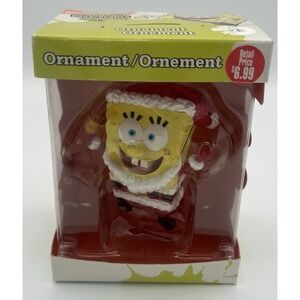 Nickelodeon Spongebob Squarepants Christmas Holiday Ornament 2006 New In Box